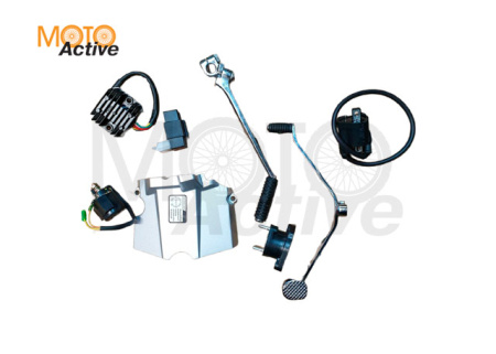 Двигатель 250см3 в сборе ZS 165FMM (CB250D-G) 223см3, возд. охл., электростартер